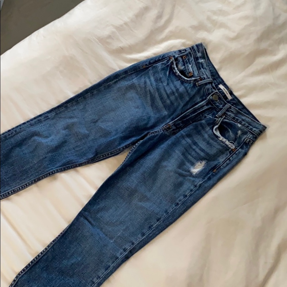 GRLFRND Karolina high waisted skinny ankle jeans